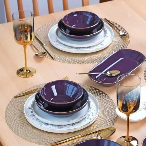 خرید سرویس غذاخوری 31 پارچه Lavander اصل ترکیه